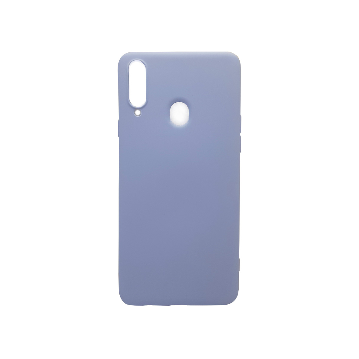 Protectores para celular  para Samsung  A20S Funda de tpu con felpa Lila